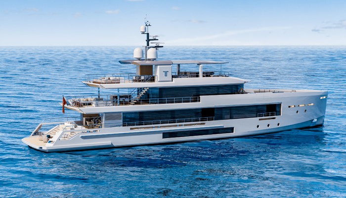 140 foot explorer yacht audace