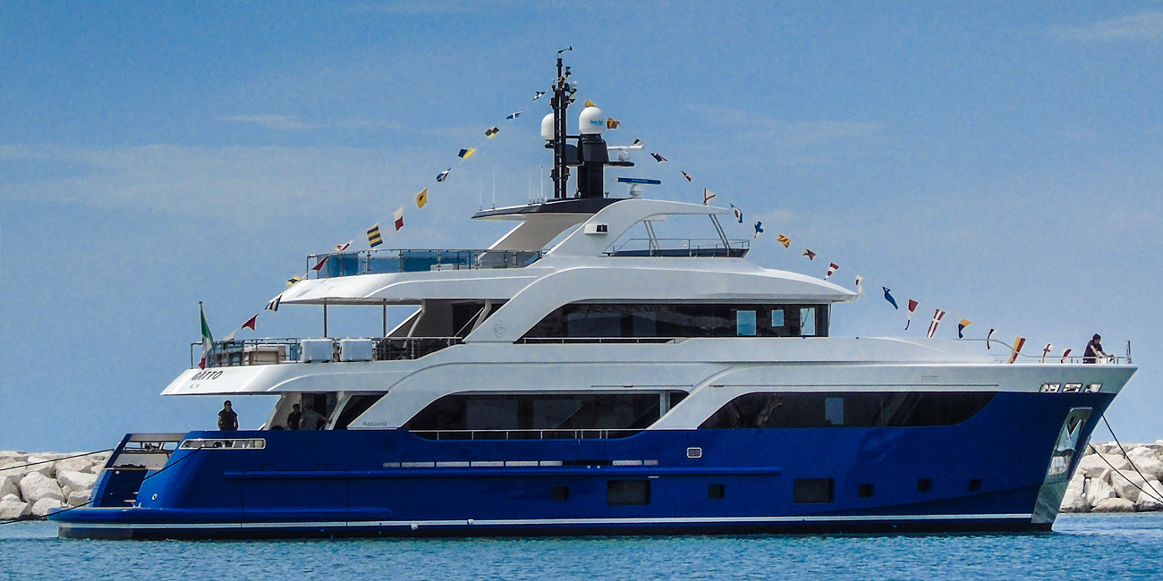 Acciaio 105 M/Y Gatto - Cantiere delle Marche Ancona (Marche - Italy)