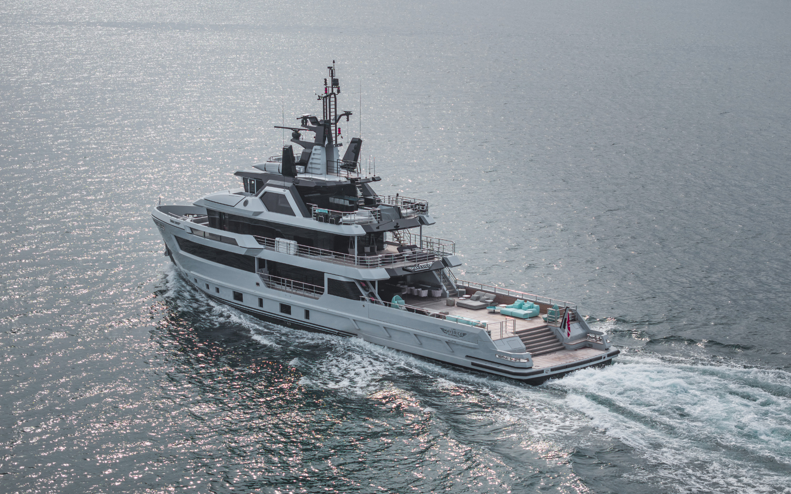 Navigation, M/Y Maverick