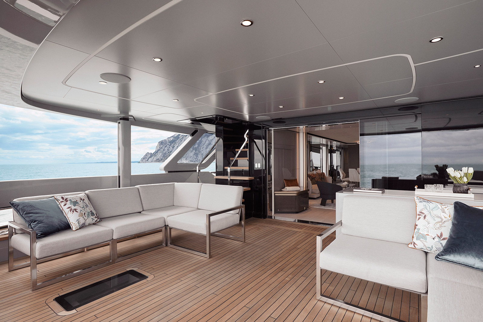 Interior, M/Y Pazienza