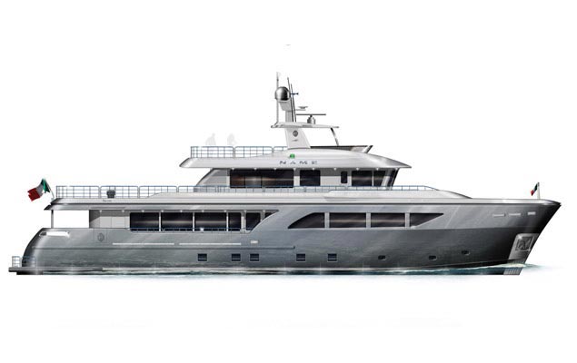 Cantiere delle Marche announces a new sale of a Darwin Class 107’